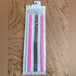 NEW. Under Armour Headbands (3 pack)